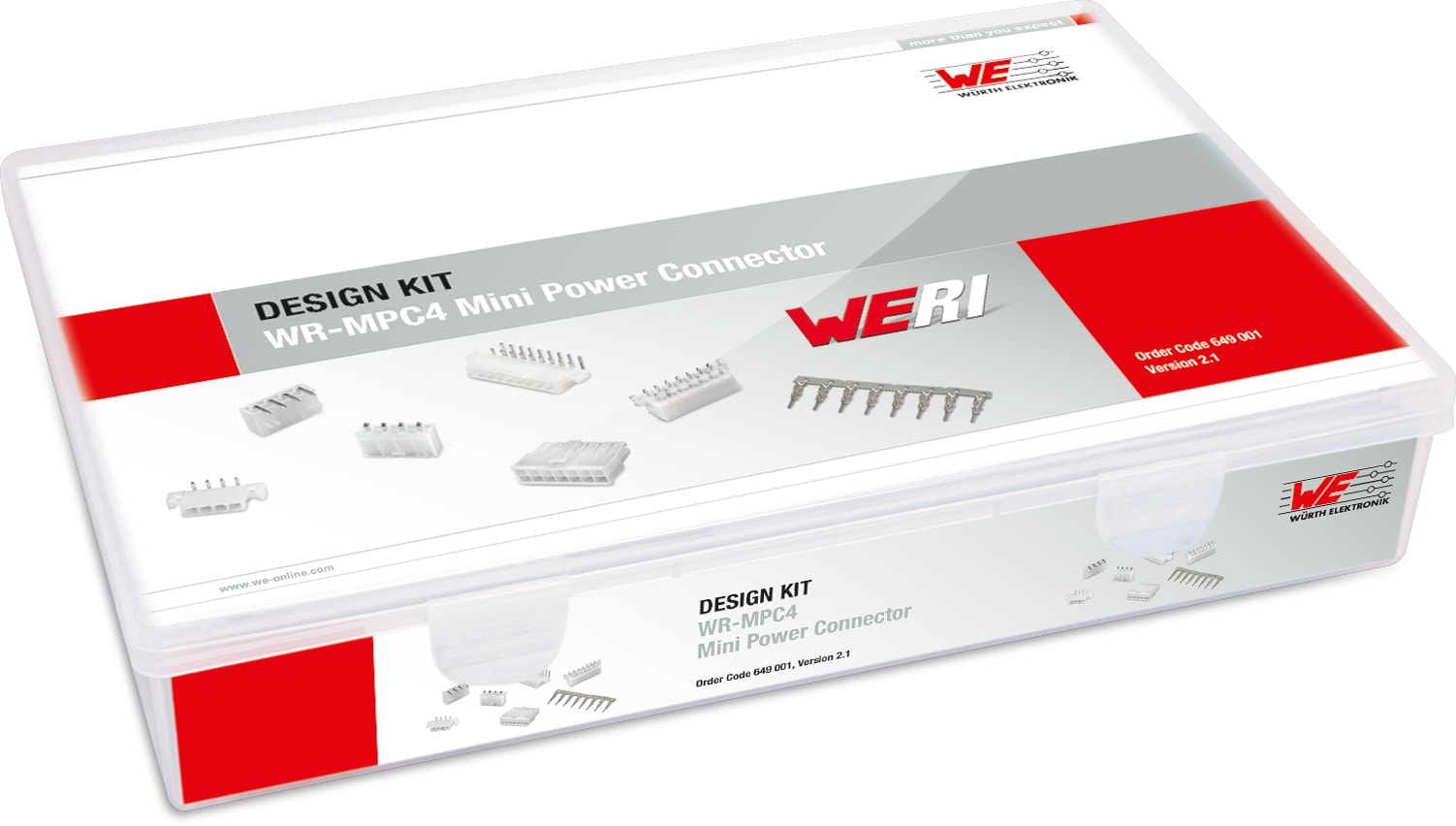 Design Kit WRMPC4 Mini Power Connectors Electromechanical Components